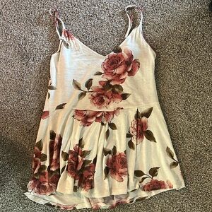 Mon Ami flowy floral tank